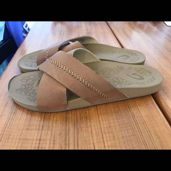 Olukai Kīpe‘a ‘Olu Slides - Picture 1 of 8